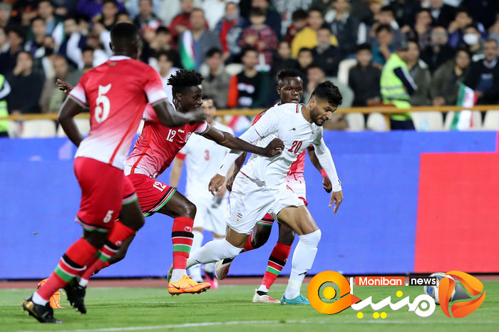 گزارش تصویری| بازی ایران و کنیا