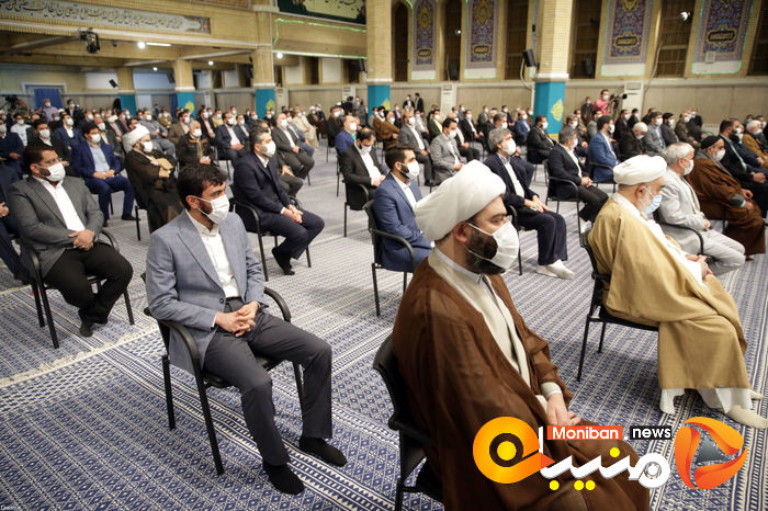 دیدار مداحان با رهبر انقلاب