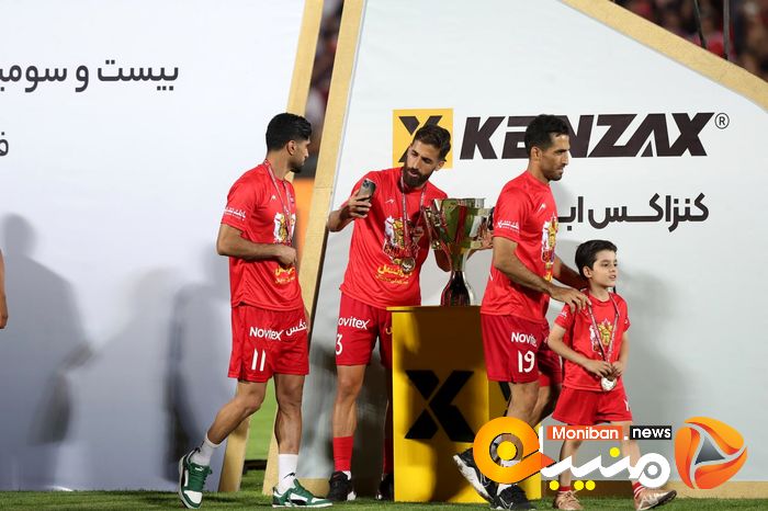 گزارش تصویری| جشن قهرمانی پرسپولیس در لیگ برتر