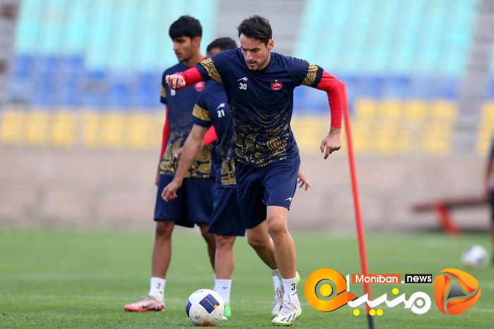 گزارش تصویری/ آخرین تمرین پرسپولیس پیش از بازی با پاختاکور