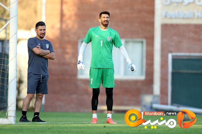 گزارش تصویری| تمرین تیم ملی فوتبال