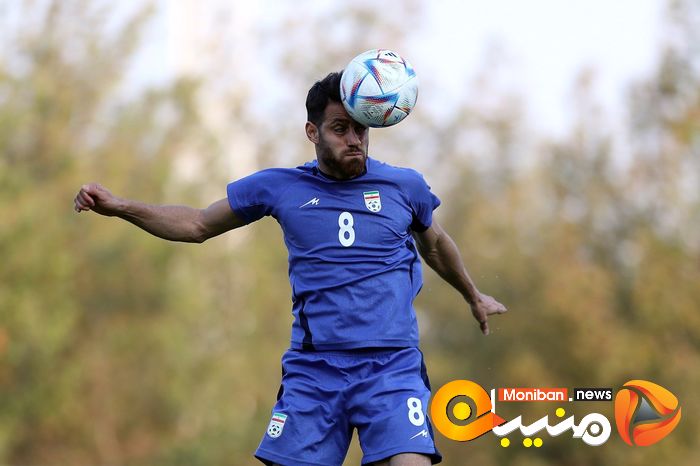 گزارش تصویری| تمرین تیم ملی فوتبال