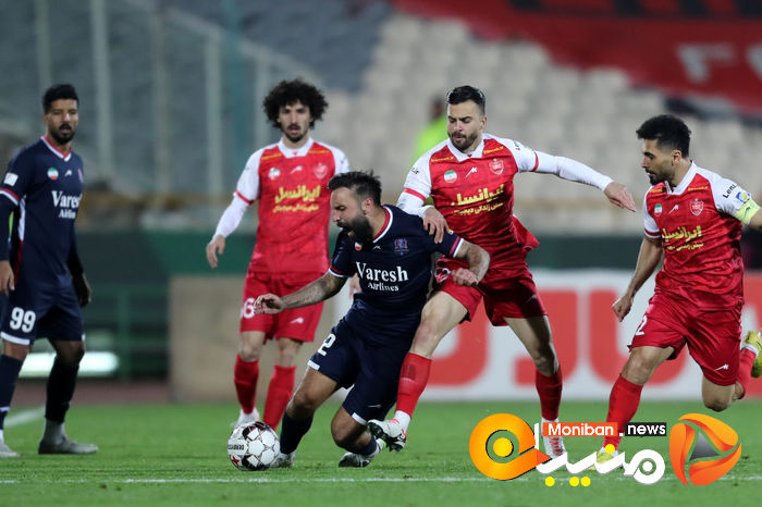 گزارش تصویری| بازی پرسپولیس و نساجی