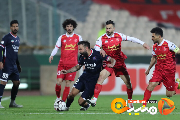 گزارش تصویری| بازی پرسپولیس و نساجی