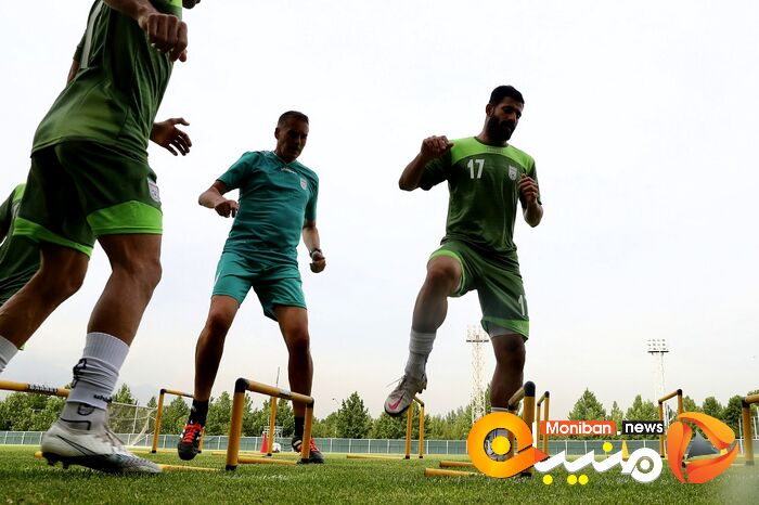 اردوي تيم ملي فوتبال در كيش