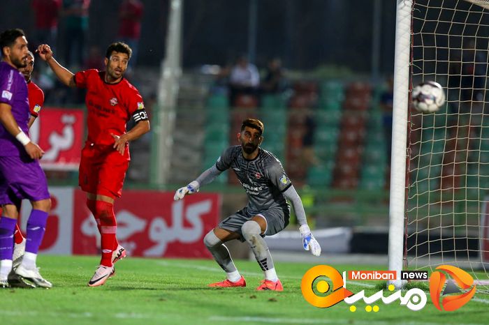 گزارش تصویری| پیروزی قاطع تراکتور مقابل هوادار