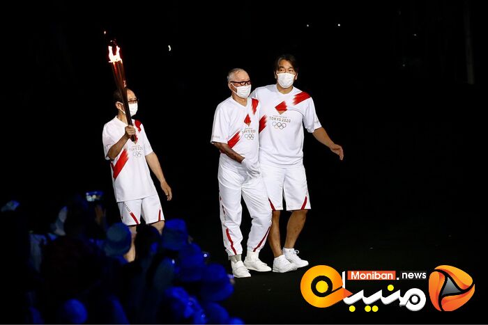 رژه کاروان ایران در المپیک Tokyo 2020