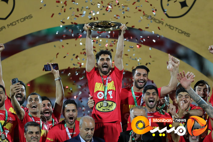 گزارش تصویری|جشن قهرمانی پرسپولیس در جام حذفی
