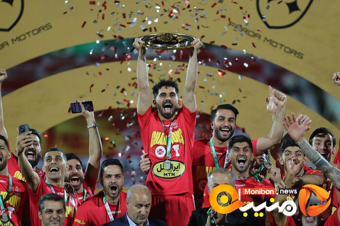 گزارش تصویری|جشن قهرمانی پرسپولیس در جام حذفی