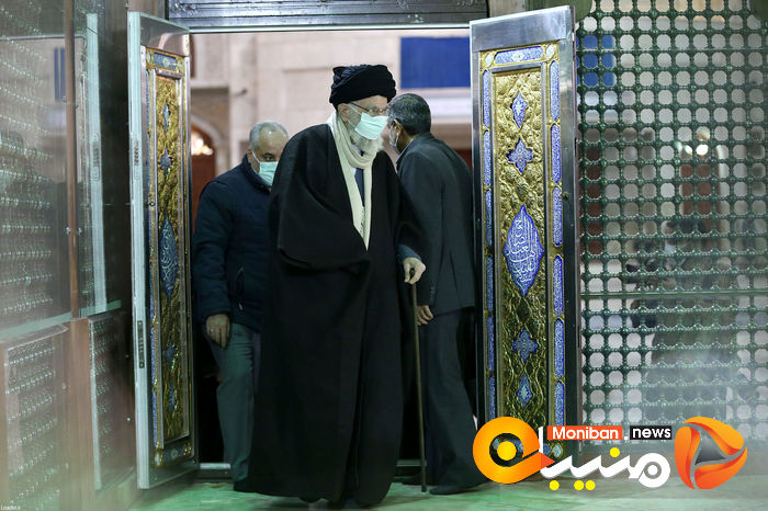 گزارش تصویری| حضور رهبر انقلاب بر مزار شهدا
