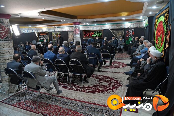 دومین روز مراسم عزاداری سالار شهیدان در دفتر دکتر روحانی