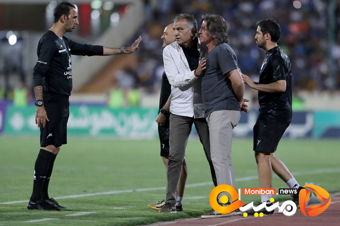 گزارش تصویری| بازی استقلال و نساجی در نیمه نهایی جام حذفی