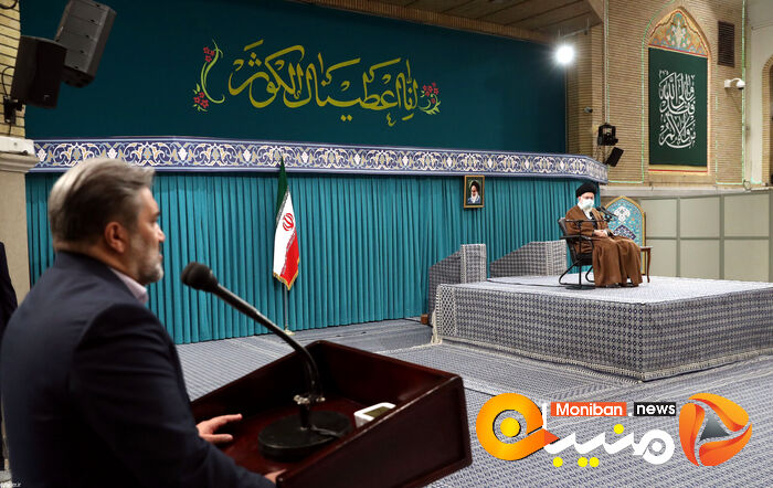دیدار مداحان با رهبر انقلاب