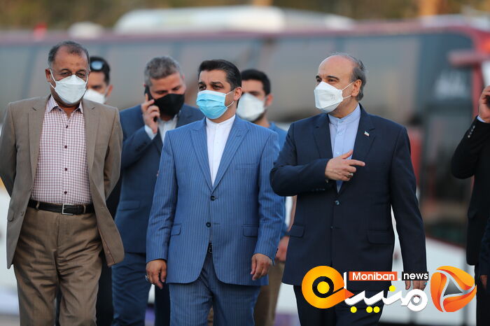 بازديد وزير ورزش و جوانان از اردوي تيم ملي فوتبال