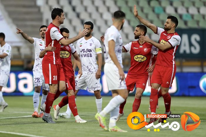 گزارش تصویری| بازی پرسپولیس و هوادار در نیمه نهایی جام حذفی