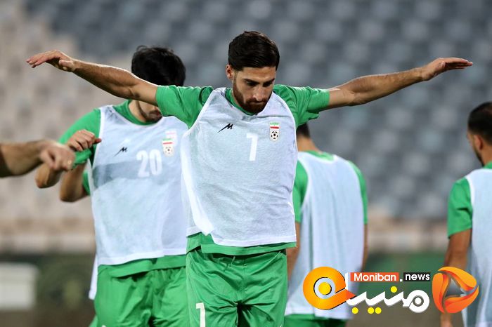 گزارش تصویری| تمرین تیم ملی فوتبال برای بازی با ازبکستان