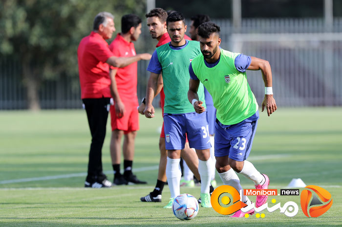 اولین تمرین تیم  ملی فوتبال با کارلوس کی روش