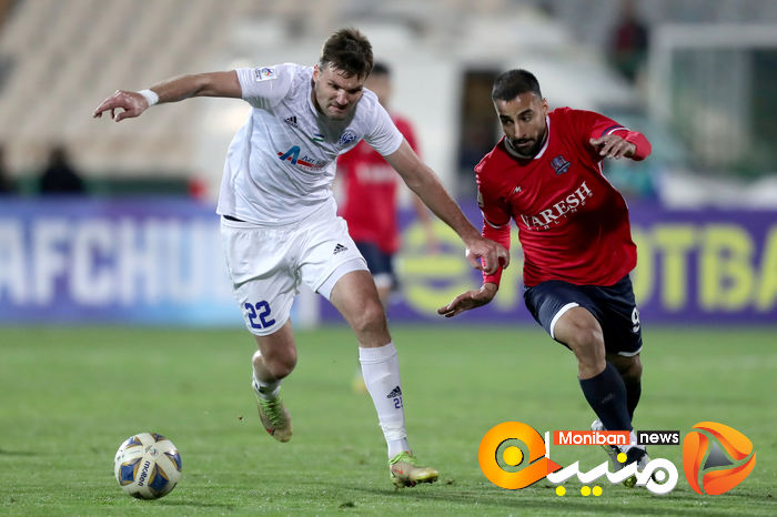 گزارش تصویری| بازی نساجی و نوبهار ازبکستان