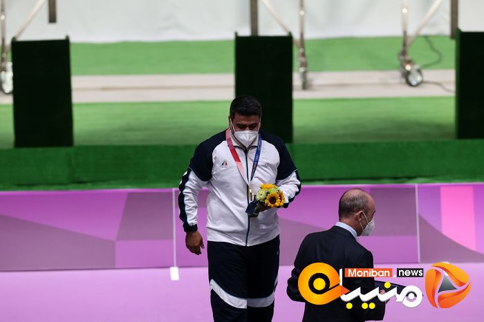 کسب مدال طلا تیراندازی جواد فروغی