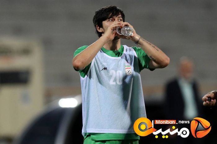 گزارش تصویری| تمرین تیم ملی فوتبال برای بازی با ازبکستان