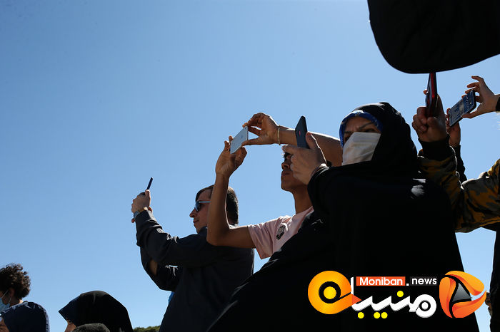 تحویل سال ۱۴۰۰ در میدان آزادی تهران