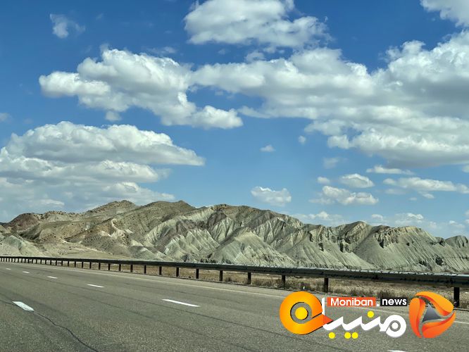 طبیعت زیبا و کوه های رنگارنگ آذربایجان شرقی در ابتدای بهار