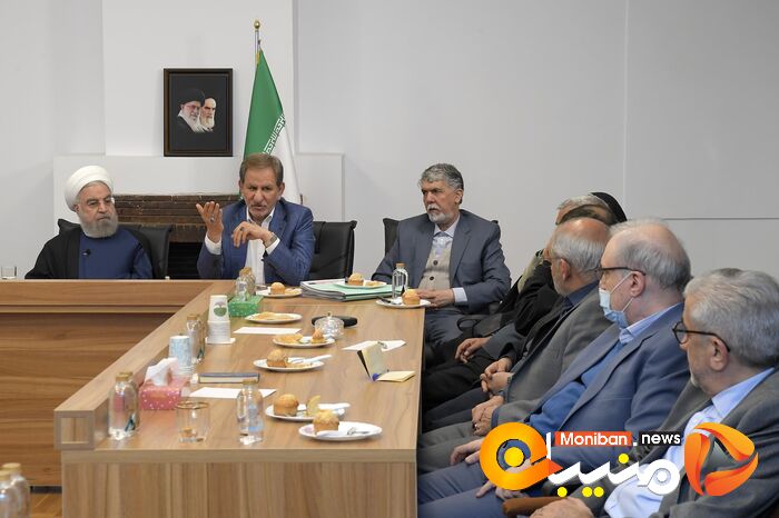 دیدار حسن روحانی با وزرای سابق