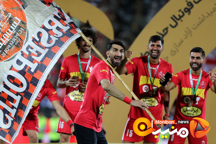 گزارش تصویری|جشن قهرمانی پرسپولیس در جام حذفی
