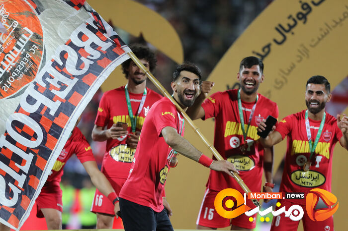 گزارش تصویری|جشن قهرمانی پرسپولیس در جام حذفی