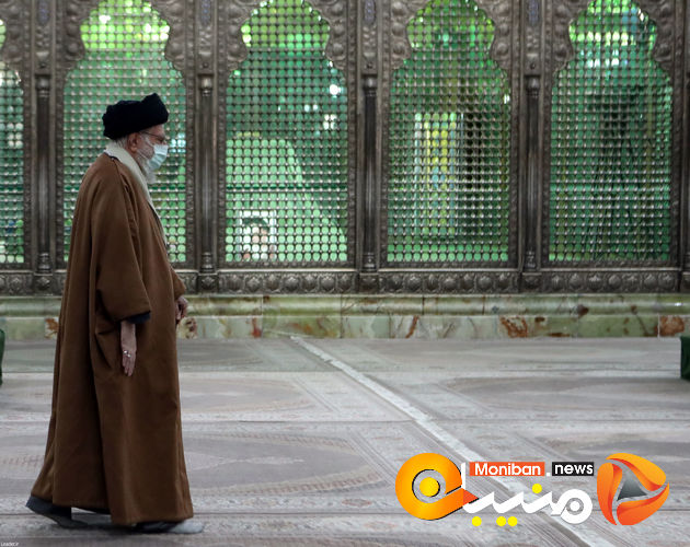 حضور رهبری در مرقد امام خمینی و مزار شهدا