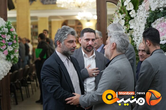 مراسم ختم پدر صاحب امتیاز منیبان