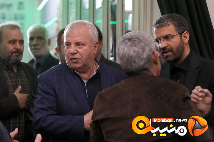 گزارش تصویری| مراسم ختم پدر  مدیرعامل سابق پرسپولیس