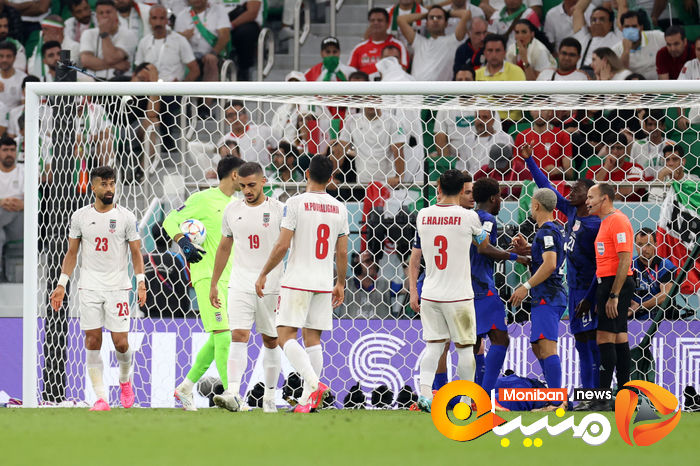 گزارش تصویری| بازی ایران و آمریکا