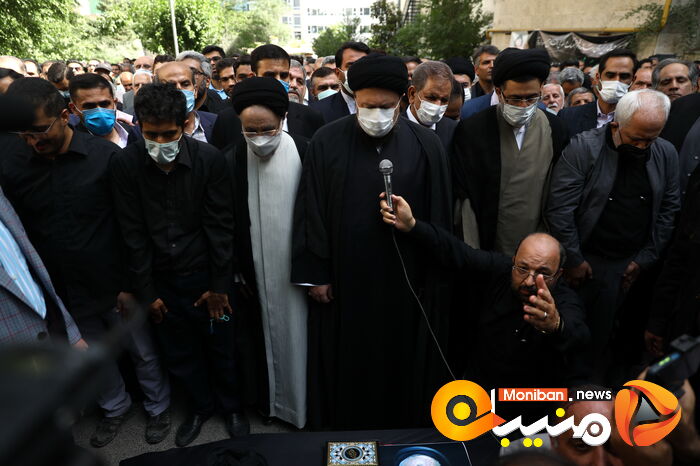 مراسم تشییع پیکر مرحوم سید محمود دعایی