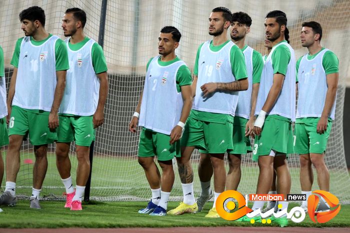 گزارش تصویری| تمرین تیم ملی فوتبال برای بازی با ازبکستان