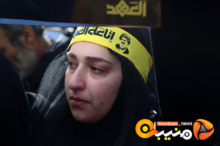 گزارش تصویری/ مراسم تشییع پیکر سیدحسن نصرالله و سیدهاشم صفی الدین