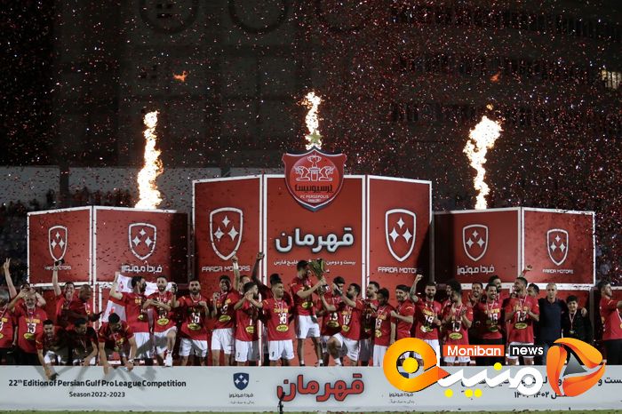 گزارش تصویری| هشتمین قهرمانی پرسپولیس در لیگ برتر