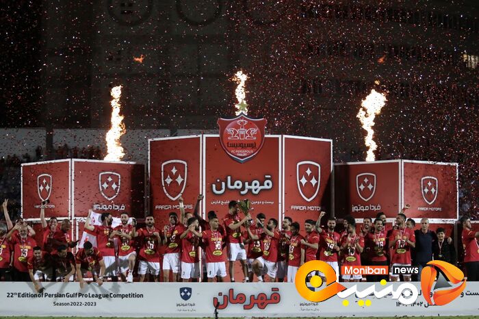گزارش تصویری| هشتمین قهرمانی پرسپولیس در لیگ برتر