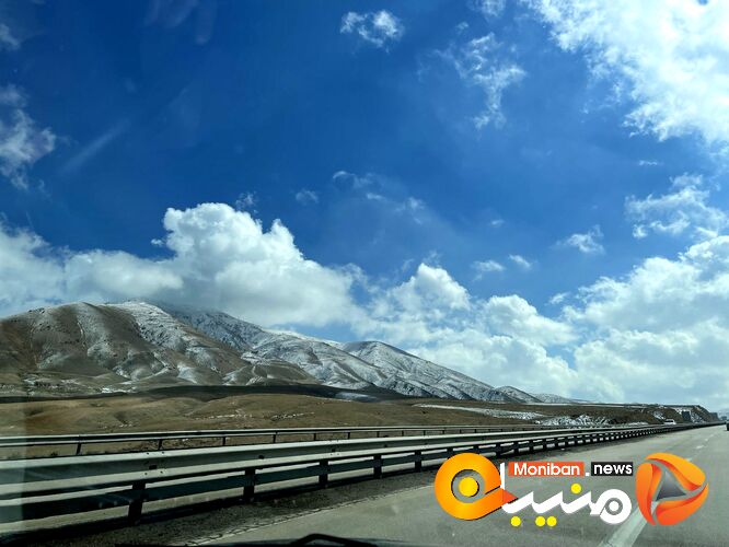 طبیعت زیبا و کوه های رنگارنگ آذربایجان شرقی در ابتدای بهار