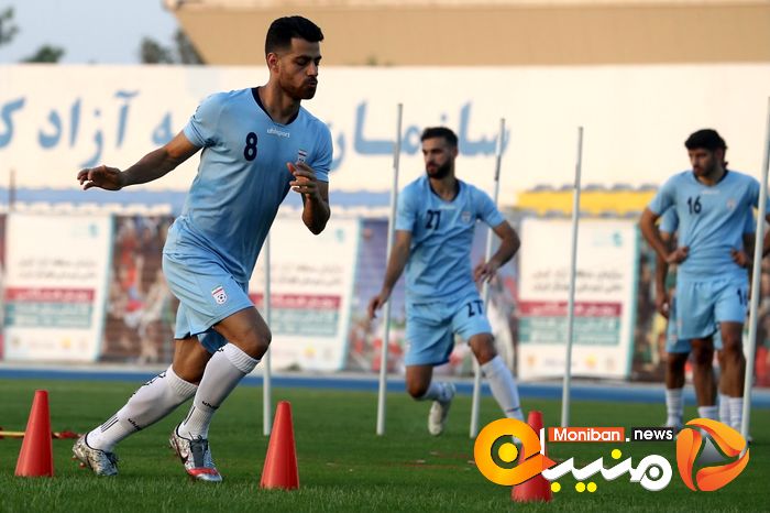 اردوي تيم ملي فوتبال در كيش