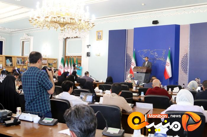 نشست خبری خطیب زاده، سخنگوی وزارت امورخارجه در آخرین روزهای حضورهای تصدی این سمت