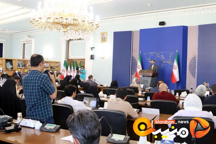نشست خبری خطیب زاده، سخنگوی وزارت امورخارجه در آخرین روزهای حضورهای تصدی این سمت