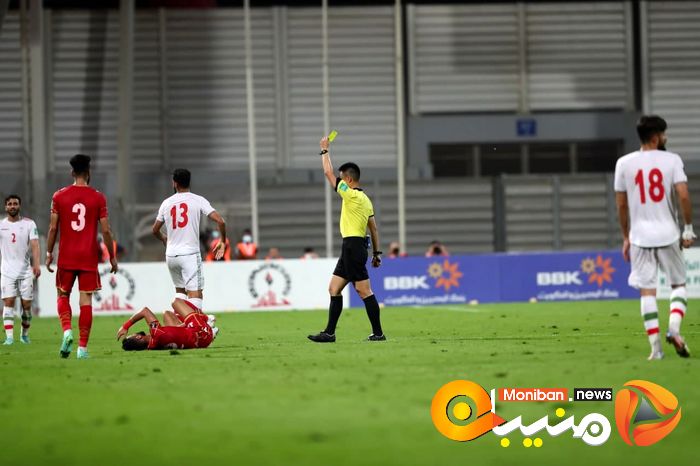 در حاشیه بازی تیم ملی ایران و بحرین