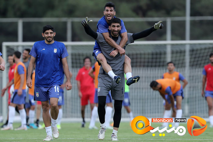 اولین تمرین تیم  ملی فوتبال با کارلوس کی روش
