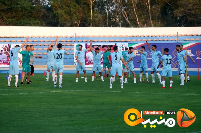 اردوي تيم ملي فوتبال در كيش
