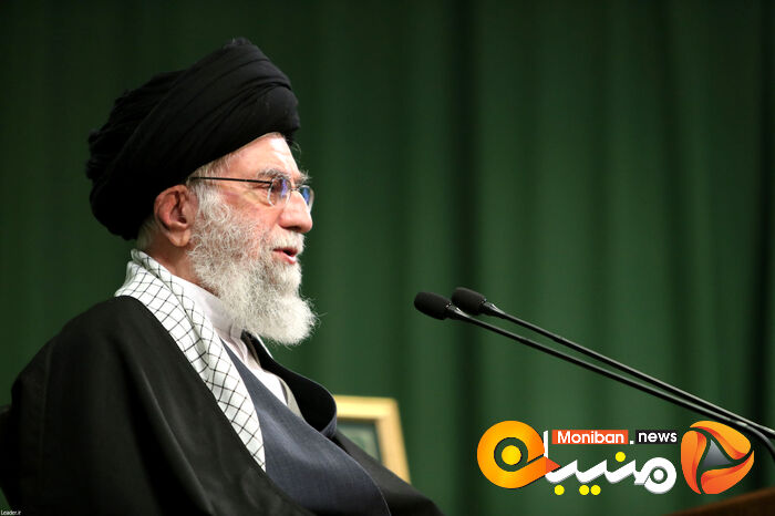 نشست تصویری رهبر معظم انقلاب اسلامی  با جمعی از مداحان