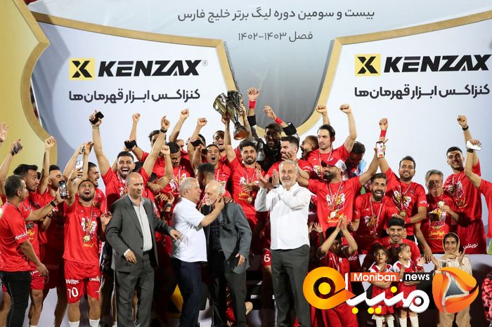 گزارش تصویری| جشن قهرمانی پرسپولیس در لیگ برتر