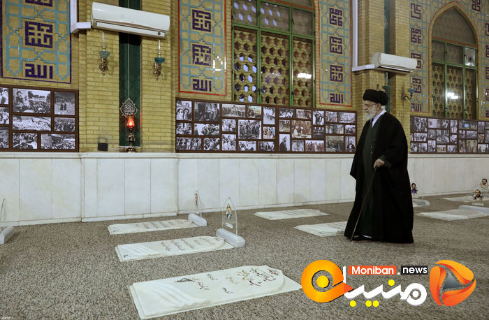 گزارش تصویری| حضور رهبری در مرقد امام خمینی و مزار شهدا