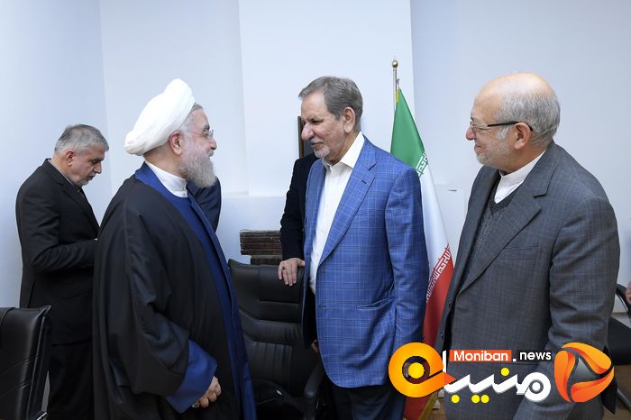 دیدار حسن روحانی با وزرای سابق