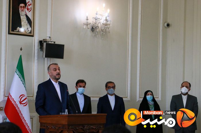 دیدار بورل و امیرعبدالهیان
